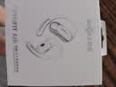 韶音（SHOKZ）OpenFit Air 开放式蓝牙耳机 挂耳式不入耳运动耳机跑步非骨传导 适配苹果安卓手机 冰川白 实拍图