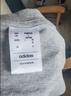 adidas纯棉休闲三条纹针织运动圆领正肩短袖T恤上衣男夏阿迪达斯   中麻灰   S 实拍图