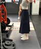 迪卡侬SPW运动半身裙工装休闲户外通勤防晒防泼水女-5578156 实拍图