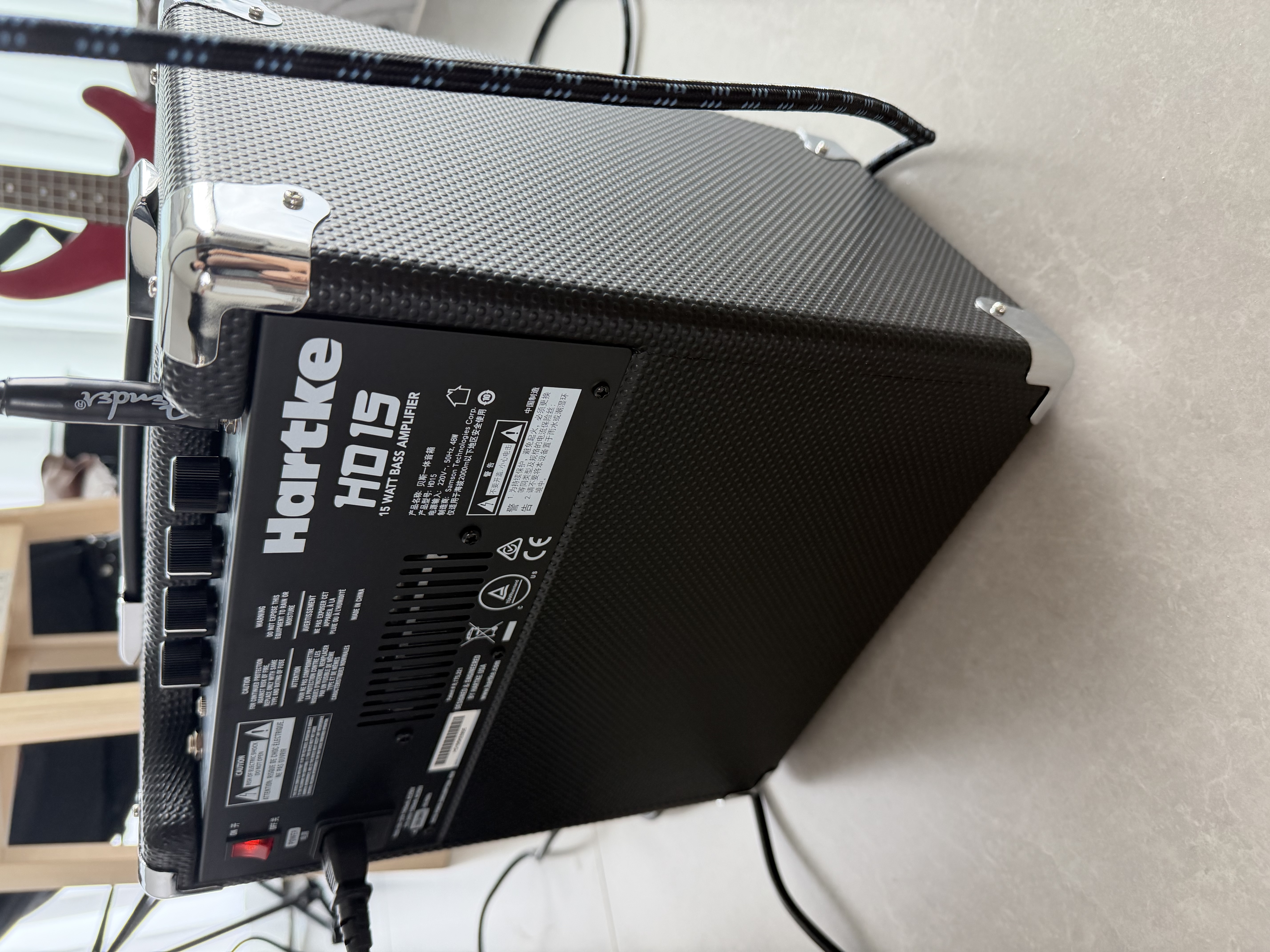 HARTKE贝斯音箱 哈克HD15/HD25/HD50 HD75 HJD150 HD500专用贝司音响 HD15(15W适合家用练习)+赠品 实拍图