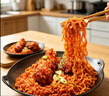 三养（SAMYANG）火鸡面三养甜辣炸鸡味火鸡面方便面700g(140g*5)早餐泡面拌面宵夜 实拍图