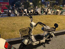 驰小虎电动自行车 吉祥虎新国标电动车电动自行车48V12Ah铅酸电池长续航电瓶车成人代步车电车 绿色 实拍图