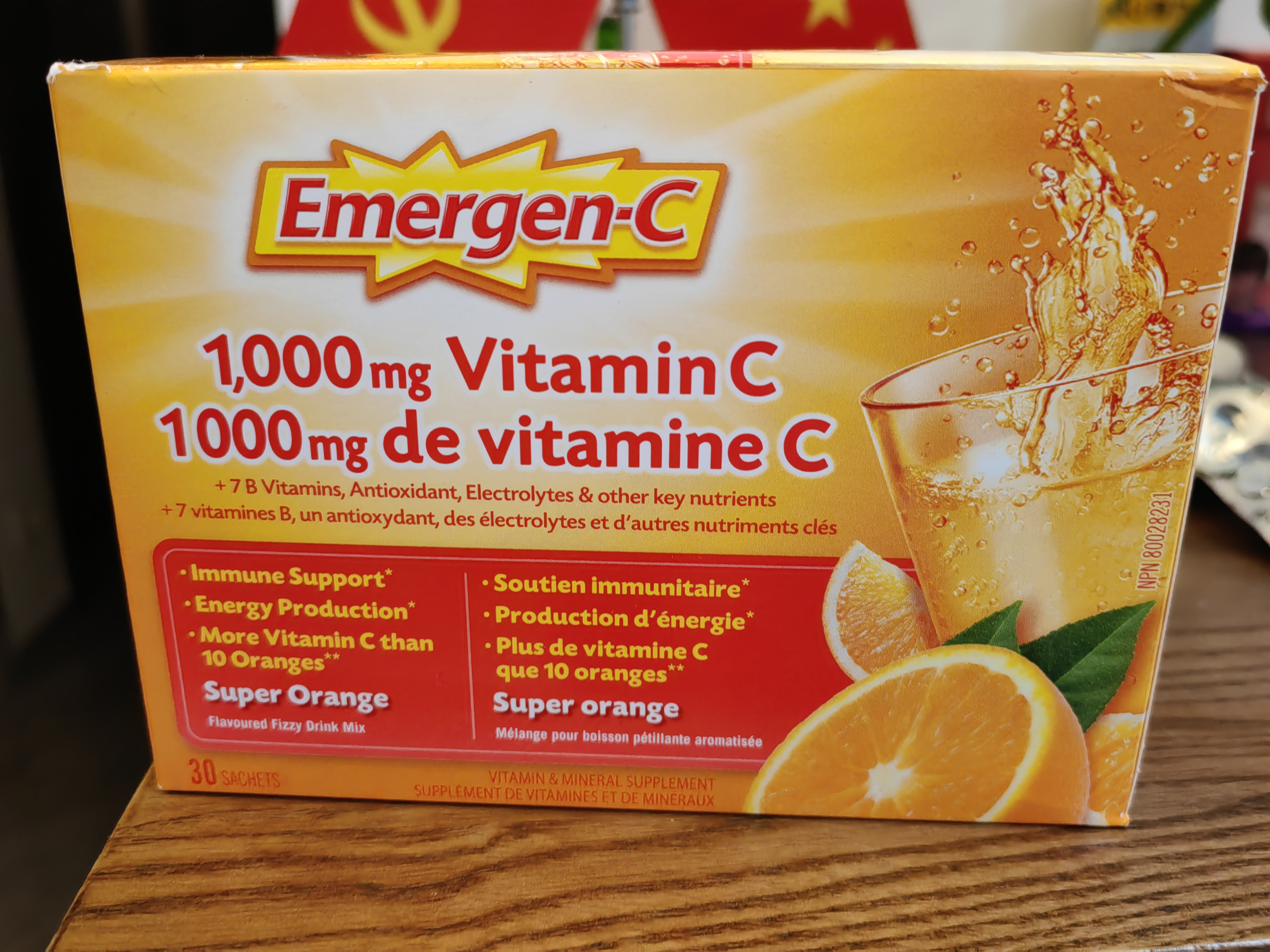 EMERGEN-C益满喜维生素C泡腾粉 VC冲剂橙子味 补维C增强抵抗 国外原装进口 30包鲜橙味 30袋*1盒 【新鲜日期采购】 实拍图