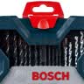 博世（BOSCH）麻花钻头石工木工钻头螺丝批倒角钻头套筒（33件套）圆柄混合套装 实拍图