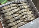 活冻黑虎虾大号 1kg 大虾烧烤火锅食材 约30-40只 1kg(净重)  盒装 实拍图