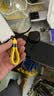 Smorss数据线Type-C全功能ctoc兼容雷电4双头短线240W快充40Gbps高速传输PD3.1适用手机电脑移动硬盘 黄 实拍图