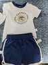 戴维贝拉（DAVE＆BELLA）童装男小学生运动服儿童运动套装男童夏季婴儿衣服宝宝夏装篮球服 白色 100 cm（建议身高90-100cm） 实拍图