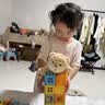 TaTanice火车积木3-6岁大颗粒拼装玩具益智DIY立体拼图儿童男女孩生日礼物 实拍图