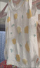 贝瑞加（Babyprints）宝宝背心2件装夏季儿童无袖T恤纯棉吊带上衣轻薄柔软打底 黄90 实拍图