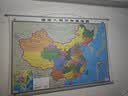 【升级精装版】2026中国地图挂图 大尺寸1.5米*1.1米 无拼接高清覆膜精选挂杆 学生办公室客厅地理学习装饰挂图挂画墙贴 实拍图