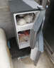 奥克斯小冰箱家用小型迷你冷藏冷冻两用出租房宿舍用节能省电寝室办公室电冰箱 【节能省电】176银色【高效保鲜 铜管速冷】56L 实拍图