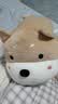 名创优品（MINISO）趴姿大号趣味狗狗公仔玩偶儿童玩具娃娃抱枕靠枕生日礼物 卡其色 实拍图
