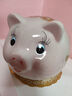 润华年存钱罐只进不出小猪储蓄罐可爱女生创意陶瓷储钱罐打不开 只进不出(含坐垫) 加大号粉色(存四万)【仅剩8件】 实拍图