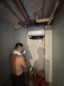 美的（Midea）小西梅活水电热水器UD10MAX亲肤活水 水质可视自动排污60L双胆扁桶3300W水电分离家用一级能效瞬热 实拍图
