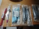 派通（Pentel ）【开学必购】0.5mm侧按式活动铅笔 学生绘画自动铅笔带橡皮PD105C撞色限量款 蓝白色 实拍图