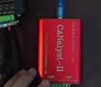 创芯科技 CAN分析仪 CANOpen J1939 DeviceNet USBCAN USB转CAN  USBCAN DBC解析 双通道工业级隔 两路CAN 至尊版(红色） 实拍图