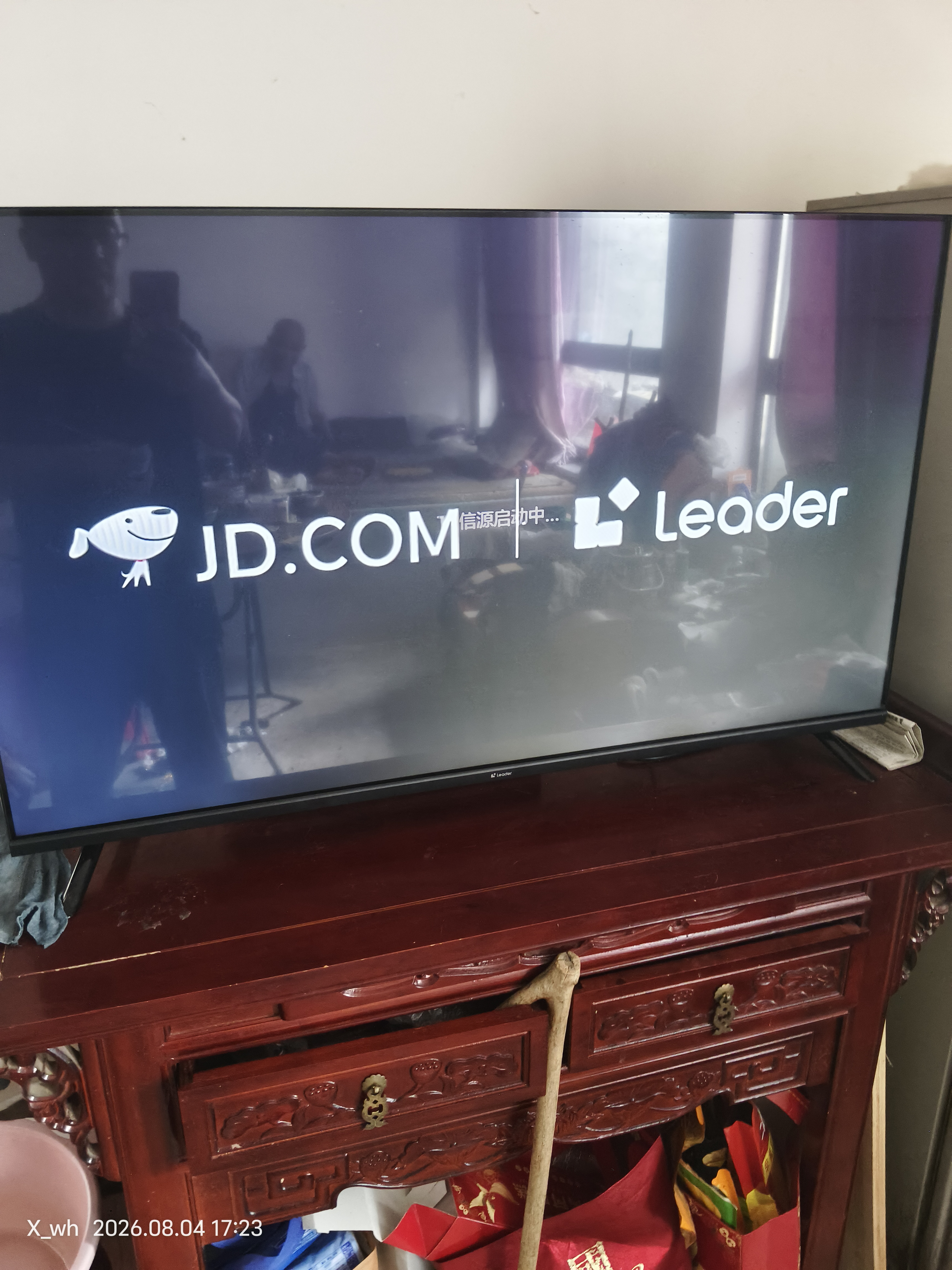 海尔出品统帅电视L43F5C 43英寸开机无广告 京东联名款 京东OS JD 01系列全高清护眼 足球季专属小户型 实拍图