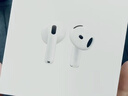 Apple/苹果【充电线套装】AirPods 4(支持主动降噪) 搭配无线充电盒(USB-C) 苹果耳机蓝牙耳机 实拍图