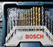 博世（BOSCH）圆柄钻头混合套装含镀钛麻花钻头 30支钻头套装混合（30件套） 实拍图