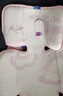 babycare自然凉选车席透气宝宝专用手推车坐垫通用席子芭乐青提38×70CM 实拍图
