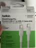 贝尔金（BELKIN）苹果充电线 数据线type-c 苹果17充电 手机快充线 USB-C电源线电脑快充线 2米编织款 白色 CAB024 实拍图