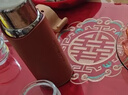 墨斗鱼红色桌旗桌布喜字茶几餐桌盖布婚房装饰婚礼订婚新中式婚房布置 实拍图