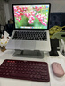 罗技（Logitech）PEBBLE 2.0 无线蓝牙鼠标 静音鼠标 办公鹅卵石便携 升级Pebble2代 白色 实拍图