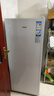 海尔（Haier）山茶花211L立式冰柜小型家用小冰柜减霜一级能效冷冻深冷冷柜小冰箱大容量冰箱大容量BD-211GHW9 实拍图