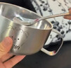 licheers辅食碗儿童316不锈钢汤碗婴儿宝宝专用米粉吃饭碗勺餐具 实拍图