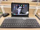 罗技（Logitech）M196 无线蓝牙鼠标 办公鼠标 笔记本商务办公家用 小巧便携 对称手型 石墨灰 实拍图