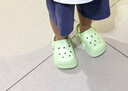 牧童儿童拖鞋夏男宝宝洞洞鞋软底女童卡通洗澡婴幼儿家居鞋奶龙绿150 实拍图