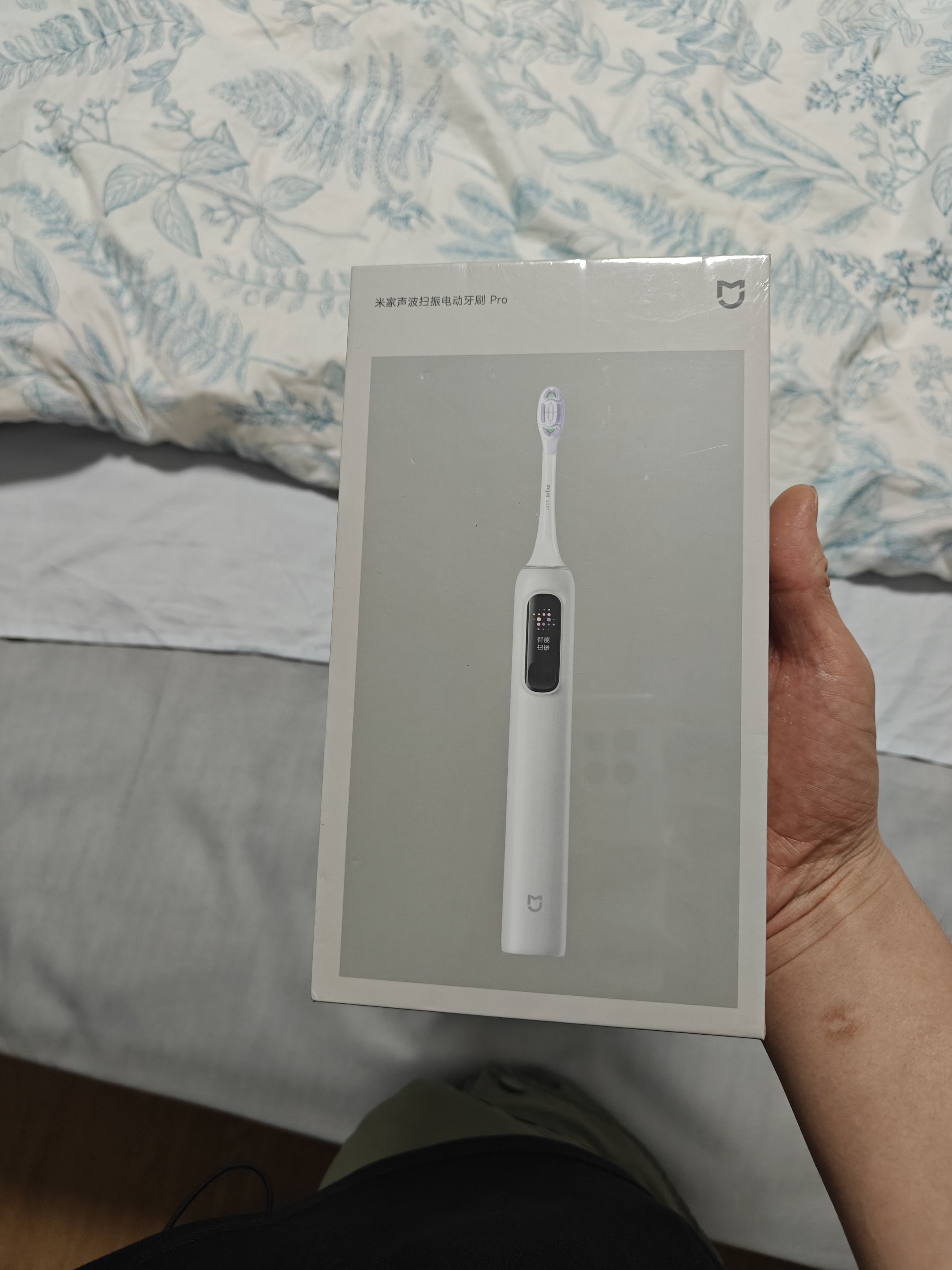 三利7A抗菌毛巾2条纯棉家用吸水速干运动洗澡男不易掉毛中巾 蓝/绿 实拍图