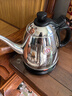 金灶（KAMJOVE）大容量烧水壶电热水壶全钢电茶壶电水壶茶具家用开水壶不锈钢长嘴壶泡茶专用茶壶 1.2L E-400A 实拍图