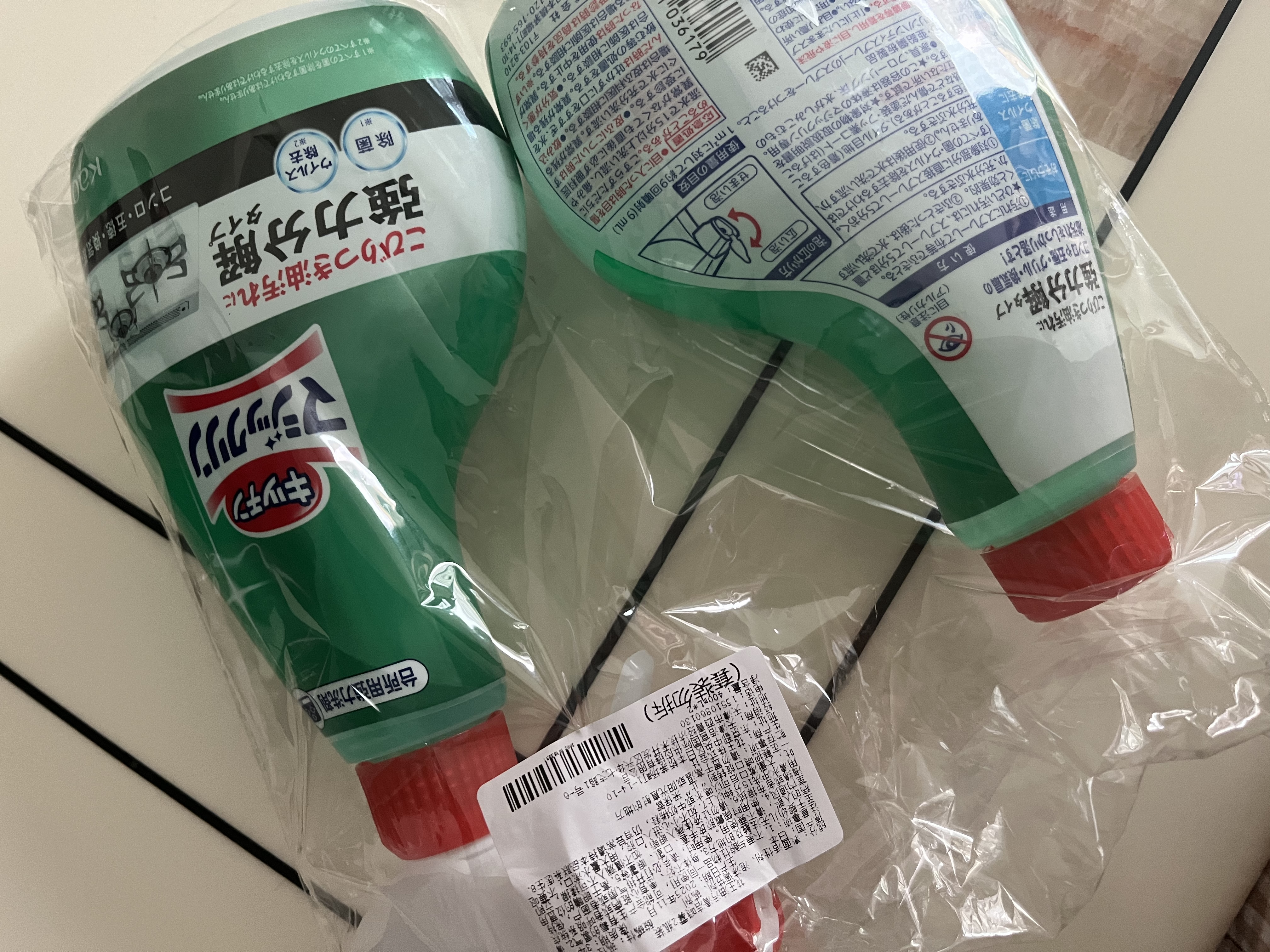 花王（KAO）花王油污净重油污抽油烟机专用清洗剂400ml*2【临期清仓】 晒单实拍图
