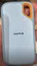 闪迪（SanDisk）2TB Nvme移动固态硬盘（PSSD）E61至尊极速卓越版海天蓝SSD 读速1050MB/s 手机直连笔记本外接硬盘 实拍图