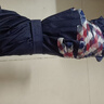 天堂伞 加大雨伞三折 经典商务伞格纹10骨加大雨伞男女 藏青 实拍图