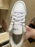 adidas ENTRAP美式校园风运动鞋少年感复古篮球风板鞋阿迪达斯 米白色/灰色   37 实拍图