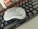 罗技（Logitech）M185鼠标 无线鼠标 办公鼠标 对称鼠标 黑色灰边 带无线2.4G接收器 实拍图