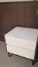 芝华仕意式极简风岩板床头柜卧室家具床头储物柜家用芝华士G068 白 实拍图