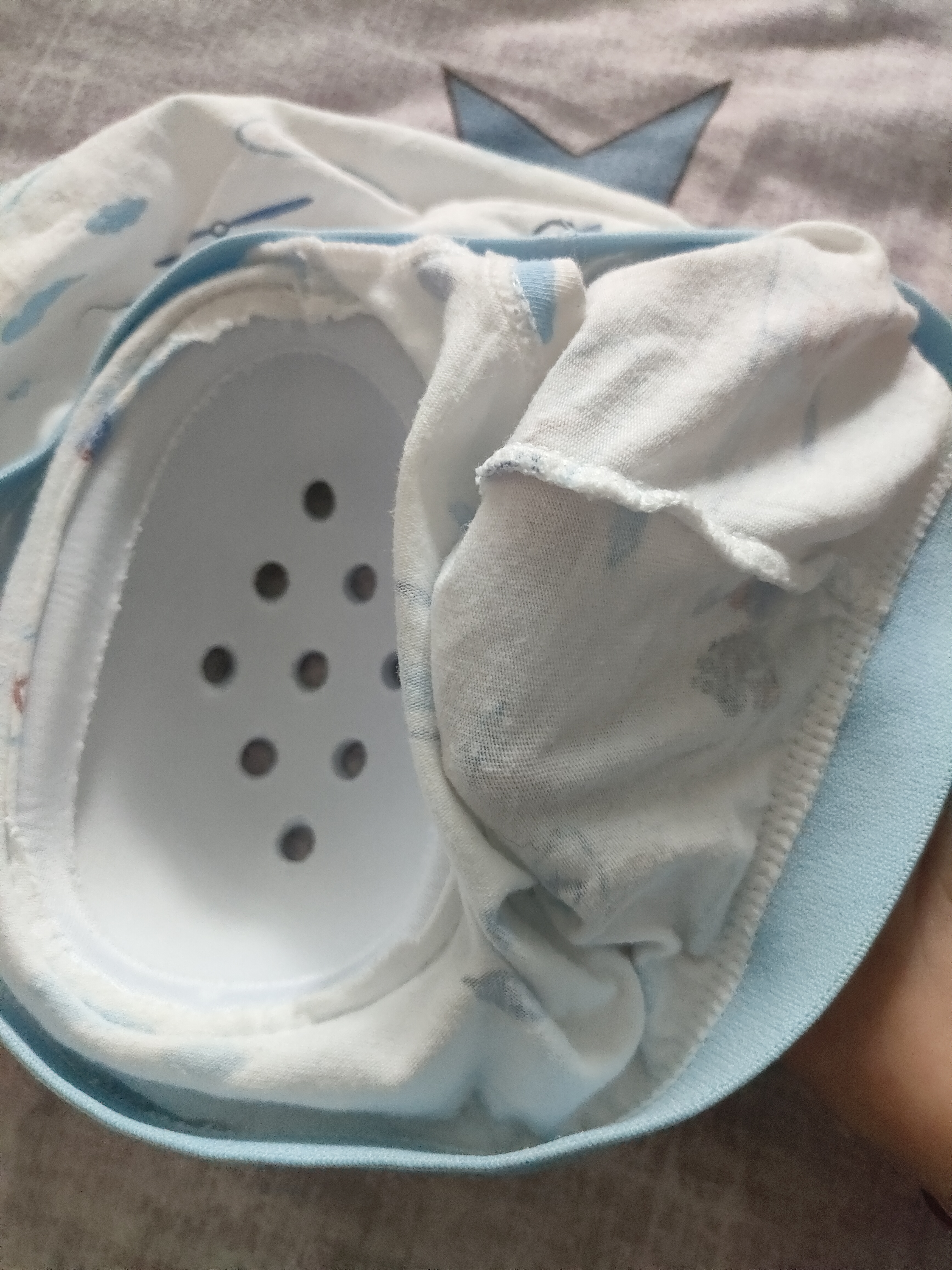 优诺康【医院同款】医用割包皮术后内裤包茎儿童手术后保护内裤环切男士 140码（40-50斤）男性外生殖器术后护理保护罩 非一次性内裤 实拍图