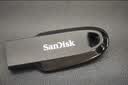 闪迪（SanDisk）64GB USB3.2 U盘 CZ550黑色 读速100MB/s 安全加密 数据恢复 学习办公电脑车载 高速大容量优盘 实拍图
