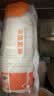 特美居（temeiju）一次性碗食品级450ml*50只 耐高温打包户外野餐圆形纸饭盒 实拍图