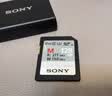 索尼（SONY）64GB SD存储卡 SF-M64/T2 M系列 相机摄像机内存卡 U3 C10 V60 UHS-II读速高达277MB/s 实拍图