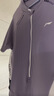 李宁（LI-NING）泳衣女连体裙式游泳衣遮肚显瘦抗氯速干玩水度假泳装546紫色L 实拍图