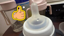 贝亲（Pigeon）自然离乳系列吸嘴 替换奶嘴 6月+ BA151 实拍图