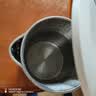 美的（Midea）电热水壶食品级304不锈钢自动断电双层防烫全钢无缝1.5L容量 MK-HJ1566 实拍图