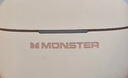 魔声（Monster）ANC主动降噪入耳式真无线蓝牙耳机 无线运动游戏耳机 蓝牙5.4 适用苹果D02浅灰色 实拍图