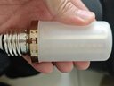 雷士（NVC）led尖泡灯泡E27玉米灯蜡烛泡光源9W全光谱-Ra97-三色3000K-5000K 实拍图