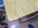 舒客艺家 电脑桌台式小户型小桌子家用学习桌写字办公书桌电竞长条桌子 木纹白架单桌120*60*74 加固电脑桌 实拍图