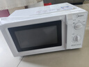 美的（Midea）快捷微波炉 家用小型 360°转盘加热 旋钮操控 易洁内胆2026新款（M1-L213B二代） 实拍图